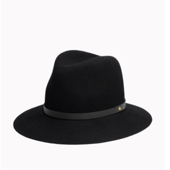 rag & bone Accessories - Rag and bone black floppy brim fedora